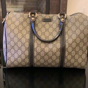 💯Authentic Gucci Joy Boston GG monogram Handbag
